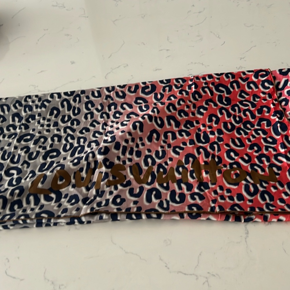 Louis Vuitton Stephen Sprouse Silk Scarf